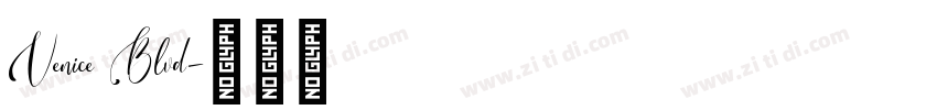 Venice Blvd字体转换
